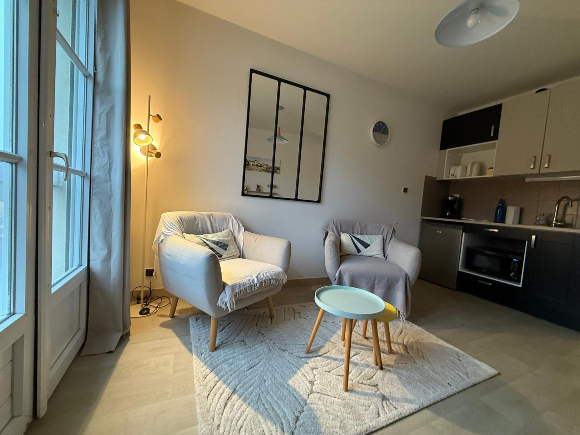 Appartement T2 Vue Sur La Riviere Avec Garage Privatif - Port De Saint-Goustan Оре Экстерьер фото